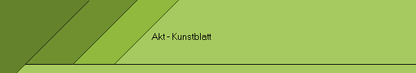 Akt - Kunstblatt