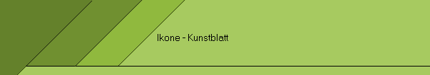 Ikone - Kunstblatt