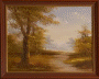 Ölbild Landschaft